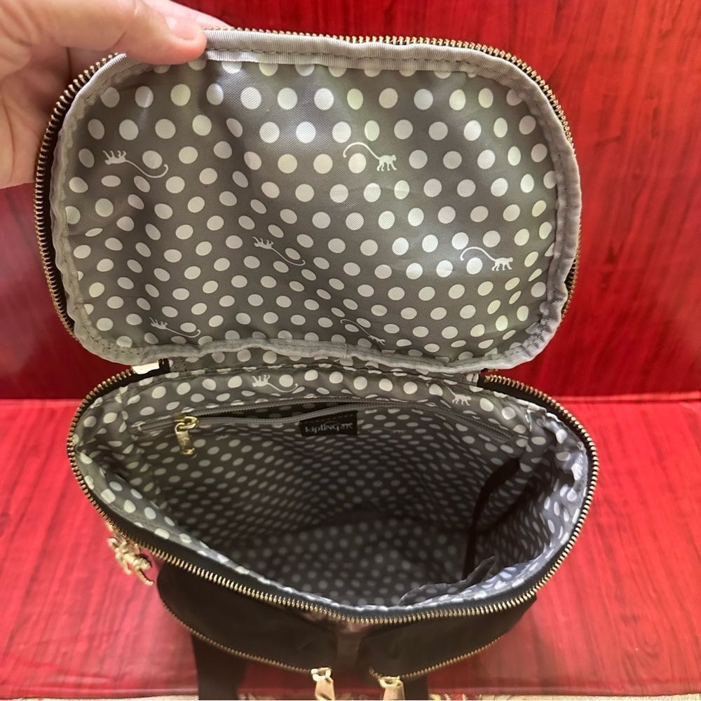 Kipling black nylon backpack - Picture 6 of 11